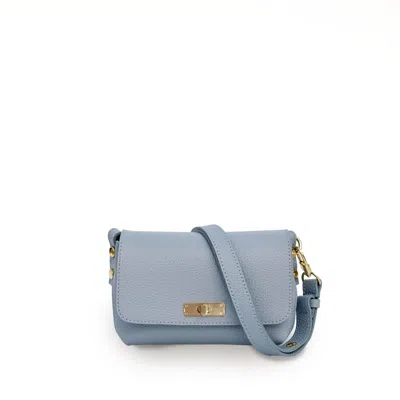 Apatchy London Women's Blue The Maisie Sky Leather Bag