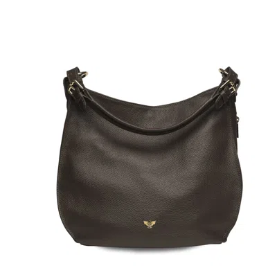 Apatchy London Women's Brown The Harriet Chocolate Leather Bag