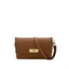 Apatchy London The Maisie Midi Leather Bag In Brown