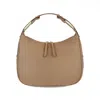 Apatchy London Women's Neutrals The Charlie Camel Leather Bag