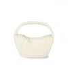 Apatchy London Women's Neutrals The Jasmine Stone Leather Bag