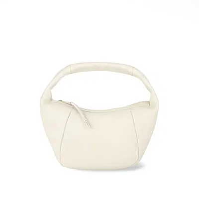 Apatchy London Women's Neutrals The Jasmine Stone Leather Bag