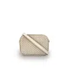 Apatchy London The Penelope Gold Woven Leather Camera Bag In Black