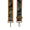 Apatchy London Women's Orange & Gold Stripe Camo Strap In Multi