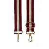 Apatchy London Women's Red And Gold Stripe Strap In Multi