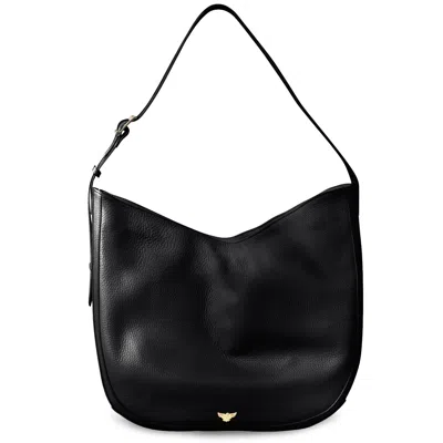Apatchy London Women's The Emma Black Leather Bag