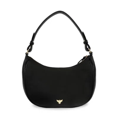 Apatchy London Women's The Lucy Black Leather Bag