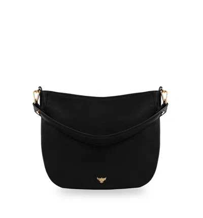 Apatchy London Women's The Rosie Black Leather Bag