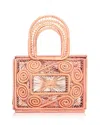 Apaya Cofre Small Straw Bag