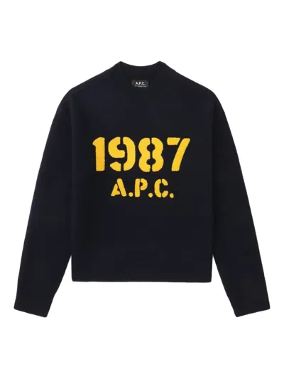 Apc 1987 Sweater In Black
