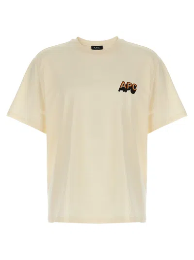 Apc 70s T-shirt In Neutral