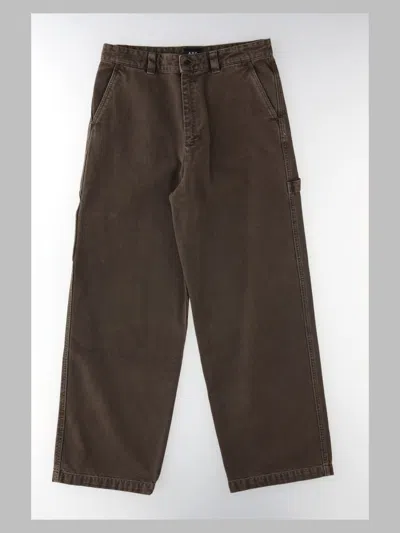 A.p.c. A. P.c. 100% Cotton Jeans In Multi