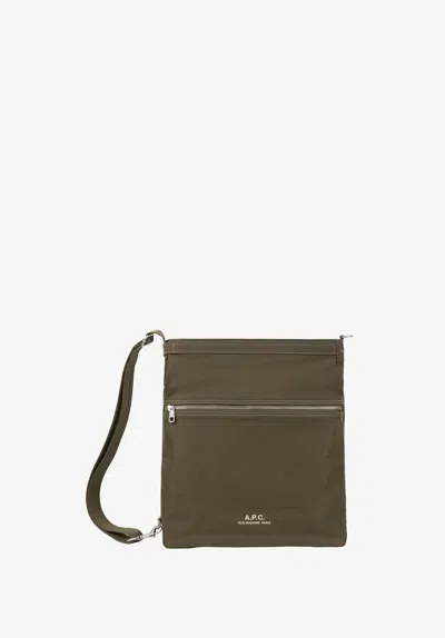 A.p.c. A. P.c. Archive Crone Sizesbody Bag One Size Khaki Green