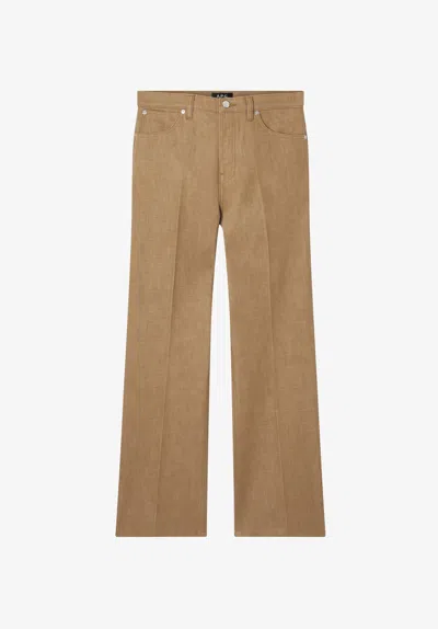 A.p.c. A. P.c. Arno Jeans 31 Chestnut Brown