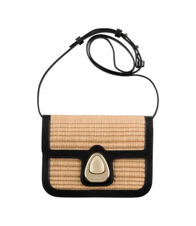 A.p.c. A. P.c. Astra Small Bag One Size Black In Pattern