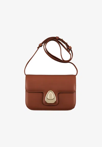 A.p.c. A. P.c. Astra Small Bag One Size Brown
