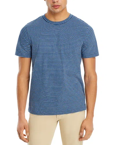 Apc Aymeric Cotton Tee In Bleu