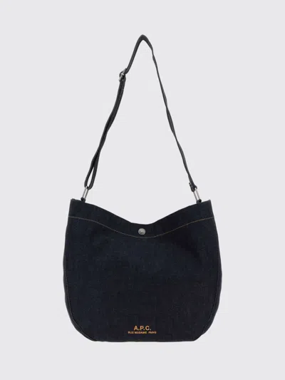 A.p.c. A. P.c. Bag Men Color Indigo
