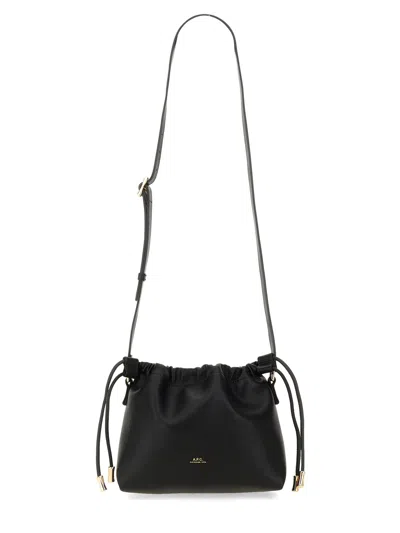 A.p.c. A. P.c. Bag "ninon" Mini In Black