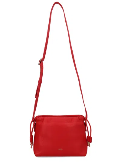 A.p.c. A. P.c. Bag "ninon" Mini In Red