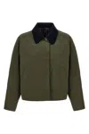 Apc A.p.c. 'becca' Jacket In Green
