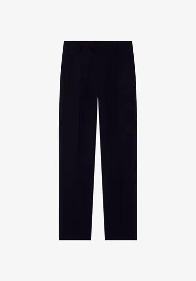 A.p.c. A. P.c. Becky Pants 34 Navy Blue In Black