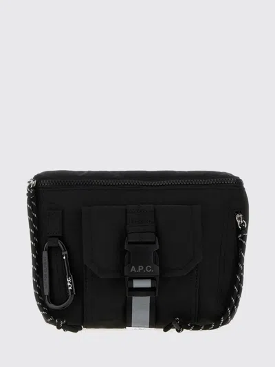 A.p.c. A. P.c. Belt Bag Men Color Black In Purple