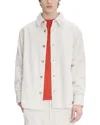 Apc A. P.c. Boris Corduroy Overshirt In Ecru