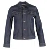 Apc A. P.c. Brandy Raw-denim Jacket In Blue Cotton In Blue