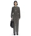 A.p.c. A. P.c. Cameron Jumpsuit 34 Black In Black