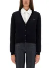 Apc Navy Josephine Cardigan In Blue