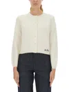 Apc A.p.c. Mila' Cardigan In White