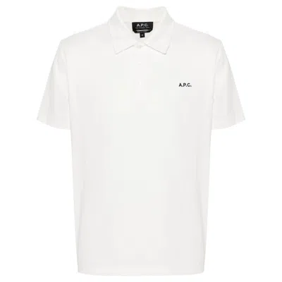 A.p.c. A. P.c. Carter Cotton Polo Shirt In Black