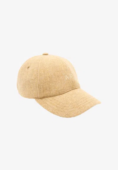 A.p.c. A. P.c. Charlie Baseball Cap 54 Beige