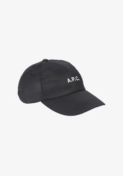A.p.c. A. P.c. Charlie Baseball Cap 56 Black