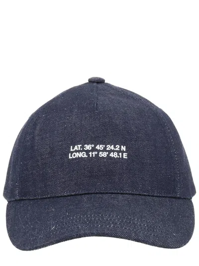 A.p.c. A. P.c. Classic Baseball Hat For Women In Blue