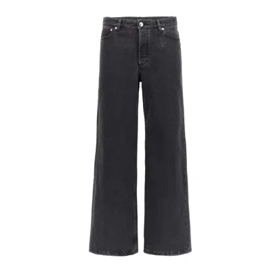 Apc A. P.c. Classic High-waisted Jeans In Black