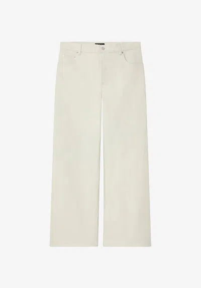 A.p.c. A. P.c. Clyde Jeans 32 Light Wash In Neutral