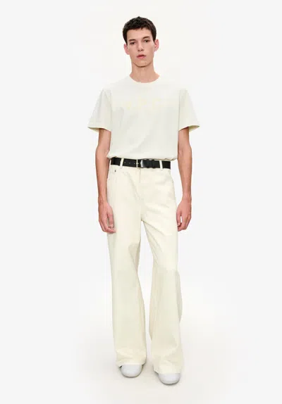 A.p.c. A. P.c. Clyde Jeans 35 Light Wash In Neutral