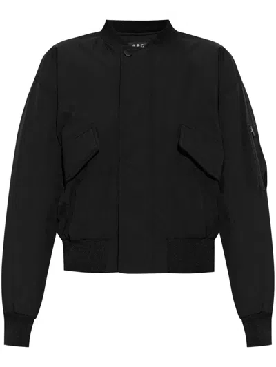 Apc A.p.c. Jacket In Lza Faux Noir