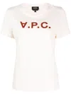 Apc A.p.c. Vpc Logo T Shirt In White