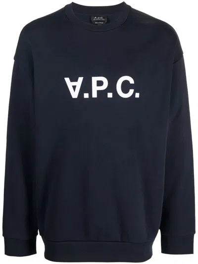 APC A. P.C. ELIOT SWEAT,COFDX.H27836 IAK DARK NAVY