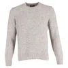 Apc A. P.c. Crewneck Jumper In Grey Wool In Grey