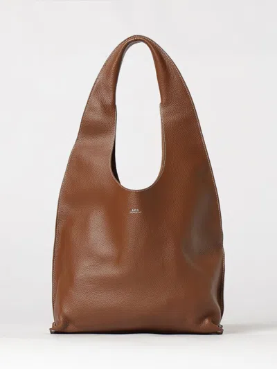 A.p.c. A. P.c. Crossbody Bag Woman Color Brown