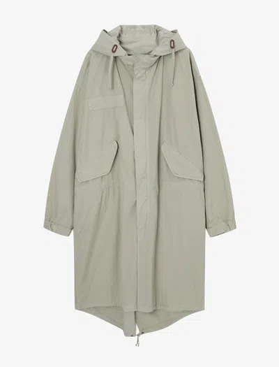 A.p.c. A. P.c. Curtis Parka Xs Sage Green
