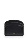 Apc A.p.c. Women Demi Lune Card Holder In Lzz