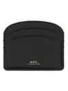 Apc A. P.c. Demi Lune Card Holder In Black
