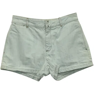 A.p.c. A. P.c. Denim Shorts In Light Blue Cotton In Gray