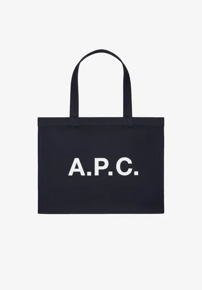 A.p.c. A. P.c. Diane Shopping Bag One Size Black