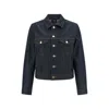 A.p.c. A. P.c. Dion Contrast-stitching Jacket In Blue